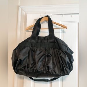 Athleta large black duffel